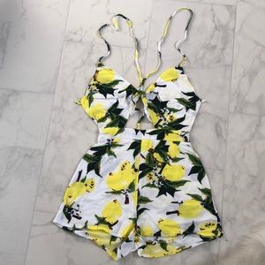 Lemon Romper 🍋